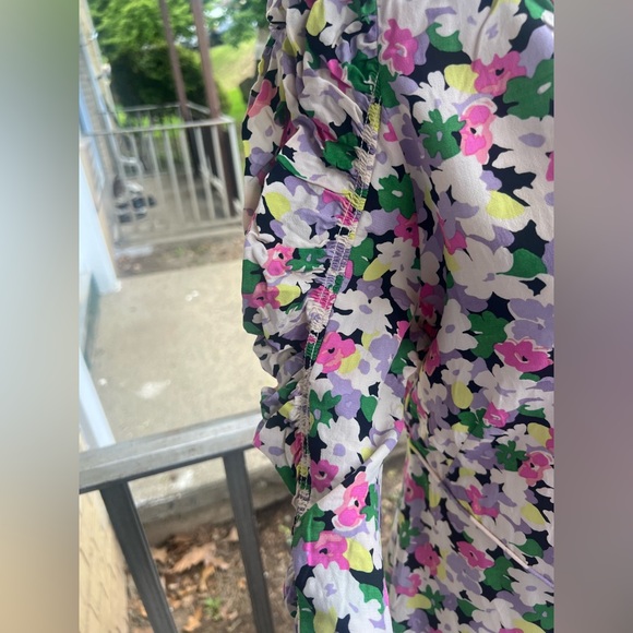 H&M Pink and Purple Wrap Midi Skirt for Cocktail - Picture 10 of 11